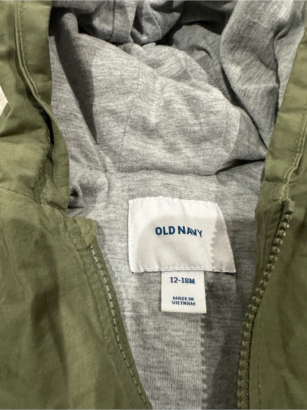 Old Navy lightweight hooded
